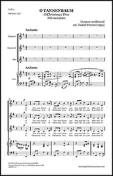 O Tannenbaum SSA choral sheet music cover